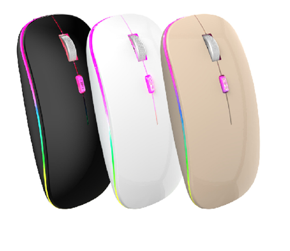 Ποντίκι Bluetooth 2.4G με Windows και IOS 4 κουμπιά ακριβείας Ποντίκι 1600DPI Παρακολούθηση Επαναφορτιζόμενο Ποντίκι Lightning