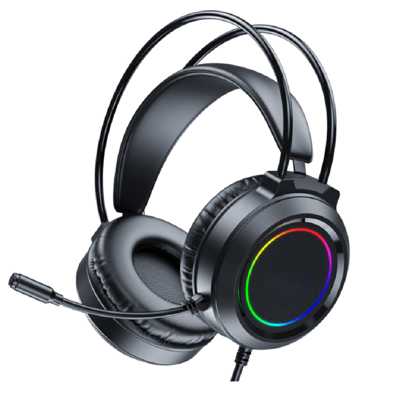 ETEK Gaming Wired ακουστικά 50mm Driver 20Hz-20kHz Ανταπόκριση Omnidirectional Mic 2.0M καλώδιο