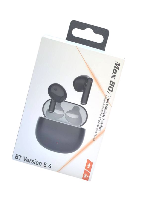 ETEK Ultra-Light Ασύρματα Ακουστικά Bluetooth 5.4 Εργονομικά TWS Earbuds F13 Ηχεία 30mAh+200mAh Μπαταρία Μαύρο Λευκό