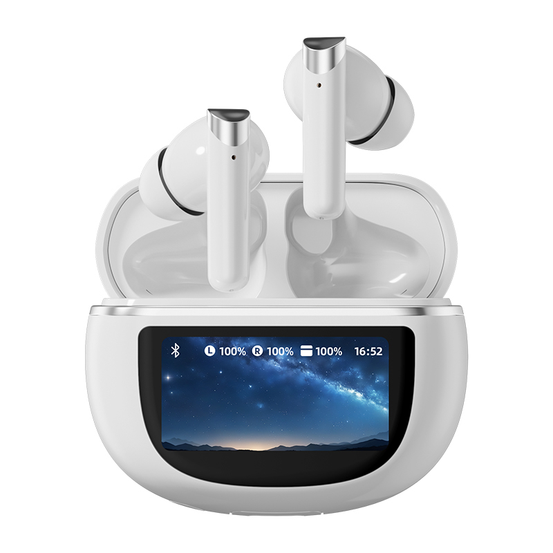 Ασύρματα ακουστικά Bluetooth 5.4 Touch-Control ANC ακουστικά 500mAh Fast Charge TWS Μαύρο λευκό