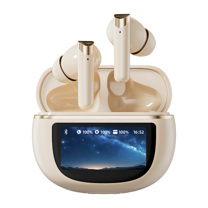 Ασύρματα ακουστικά Bluetooth 5.4 Touch-Control ANC ακουστικά 500mAh Fast Charge TWS Μαύρο λευκό