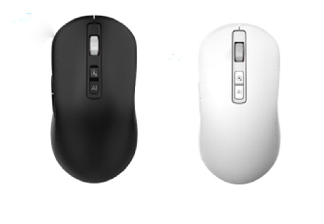 2.4G + Bluetooth AI Mouse με 7 κουμπιά 1200-2400DPI Ρυθμίσεις 3.7V / 400mA μπαταρία
