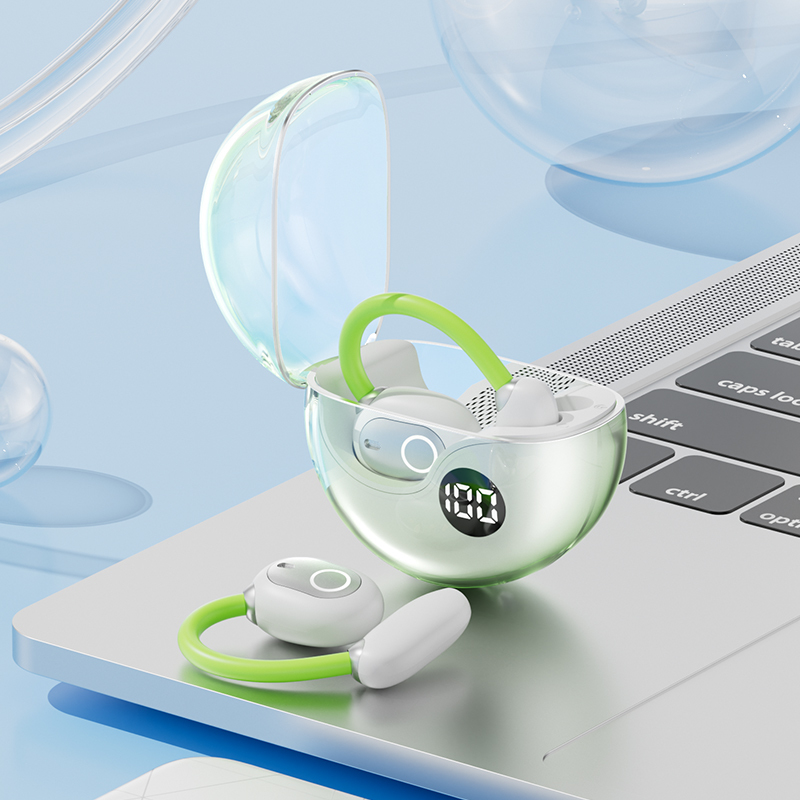 Ακουστικά ETEK Bluetooth 5.4 TWS με ευαισθησία 115dB, κυψέλη ακουστικών 40mAh + θήκη 200mAh (προστατευτική πλακέτα), ηχείο F13