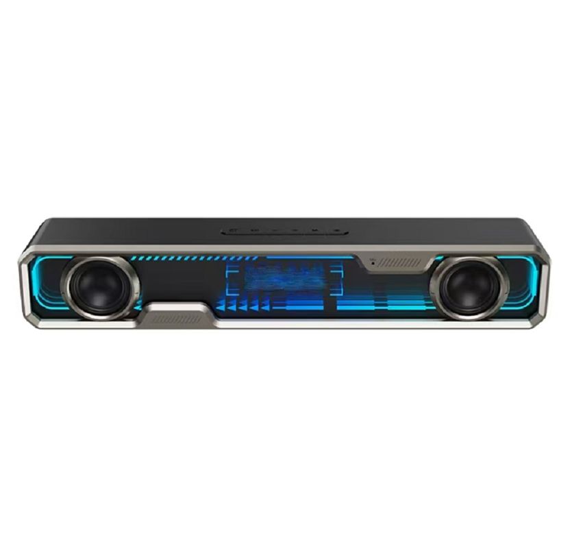 6W Dual Driver Soundbar με φόρτιση USB & Cloth που καλύπτει 35Hz-16KHz Frequency Response >36dB SNR που τροφοδοτείται από DC 5V