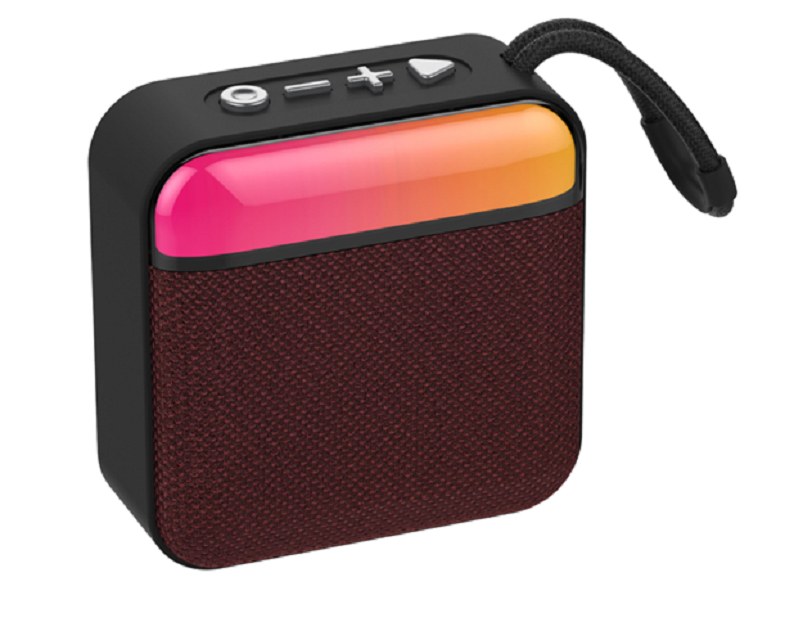 Compact Multi-Color Portable Bluetooth Speaker with 52mm 5W Driver and Type-C Charging