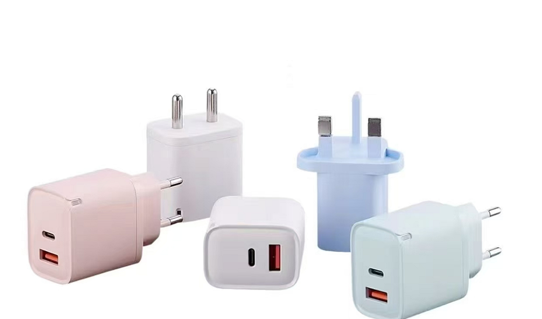 ETEK 20W Διπλός Φορτιστής USB Ταχείας Φόρτισης, USB-C PD+USB-A QC 3.0 για smartphones, tablets και άλλες συσκευές με τροφοδοσία USB.