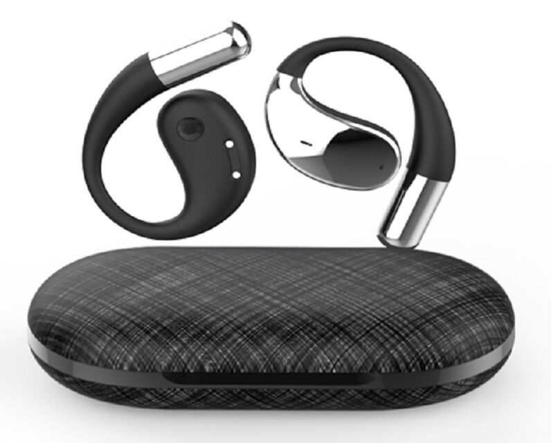 OWS Bluetooth ακουστικά, Τσιπ AB5656C, 14mm Driver, 3H Playtime, μπαταρία 30mAh+300mAh, HSP/HFP/A2DP/AVRCP, 10m Range, 3 χρώματα