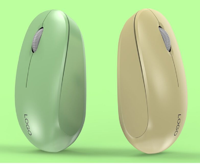 3D Ergonomic Wireless Mouse,1200 DPI, 10m Range, 52g Ultra-Lightweight, USB Nano Receiver, IC 8650, πολύχρωμες επιλογές