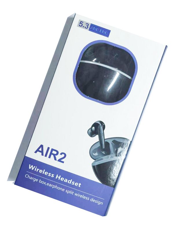 Ακουστικά ANC TWS, MEMS Mic, F13 σύνθετο διάφραγμα, τύπου-C, θήκη 200mAh, μαύρο/λευκό