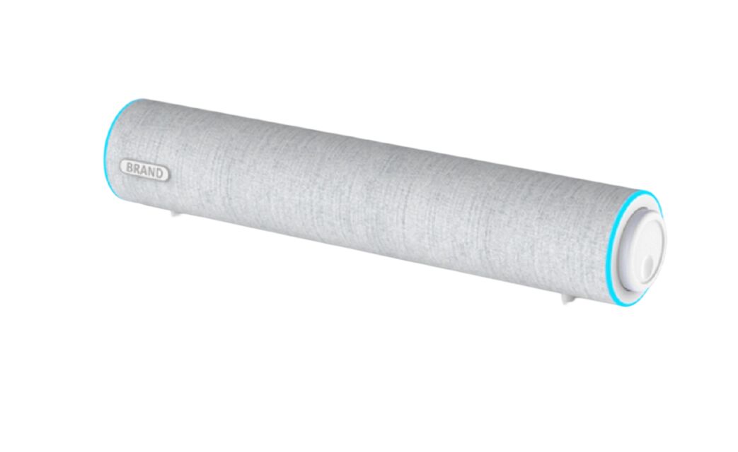 3W*2 Desktop Soundbar,Δύο 2-ιντσών οδηγοί, 35Hz-16kHz, >36dB Διαχωρισμός, USB (DC 5V), πλαστικό + ύφασμα, 1,3m καλώδιο