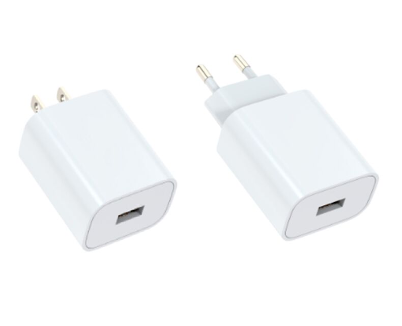 QC 18W USB-A Γρήγορος Φορτιστής, Βύσμα ΗΠΑ, Έξοδος Πολλαπλής Τάσης, Συμπαγής Συσκευασία PE