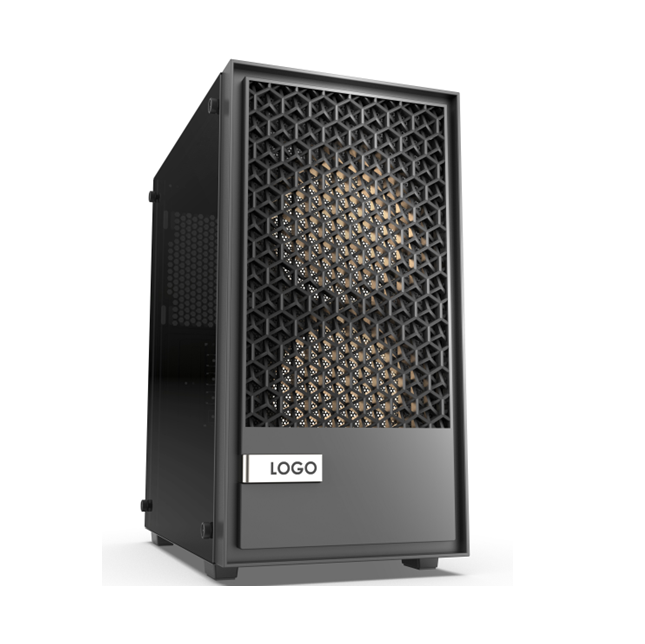 MATX Mid Tower Case, θραύσιμο πλάι γυαλιού, 240mm AIO & 300mm υποστήριξη GPU