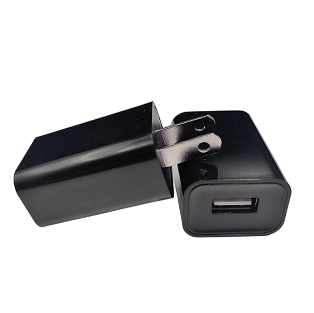 5W EU USB φορτιστή 5V1A έξοδος Μαύρο / άσπρο κουτί χρώματος