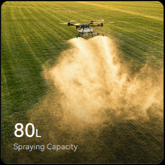 Z80 Flagship Agri-Drone: 80L Spray + 120L Spread + 80kg Lift | Πλατφόρμα γρήγορης ανταλλαγής μεταλλικών ζευκτών
