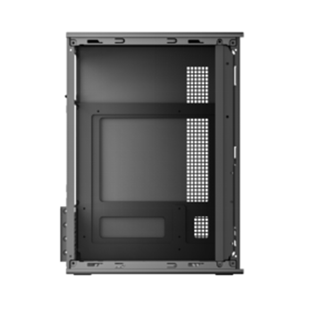 Συμπληρωματική θήκη ATX 0,33mm SPCC, εμπρός ανεμιστήρας 12cm, διπλό USB + ήχος, υποστήριξη M-ATX, 260 * 160 * 350mm