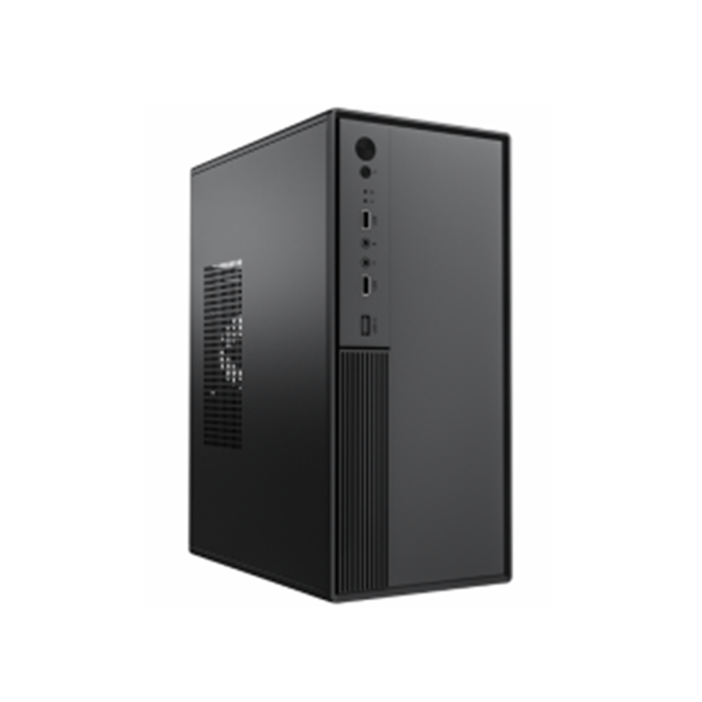 Συμπληρωματική θήκη ATX 0,33mm SPCC, εμπρός ανεμιστήρας 12cm, διπλό USB + ήχος, υποστήριξη M-ATX, 260 * 160 * 350mm
