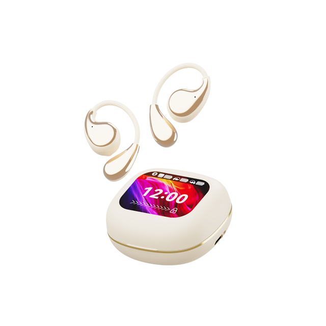 Bluetooth 5.4 TWS ακουστικά 30mAh + 200mAh Θήκη Τύπου-C Γρήγορη φόρτιση