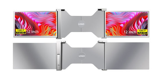 2 X 12 ιντσών FHD IPS οθόνες 1920 X 1080 16 / 9 Ultra-light design 1.1kg ανά οθόνη 25.3mm παχύ HDR Υποστήριξη 12 OSD γλώσσες